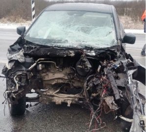 Два человека получили травмы в результате ДТП на новгородских автодорогах